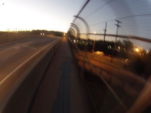 Ponte na saída de Washington