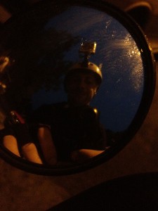 Reflexo do Marcio na madrugada