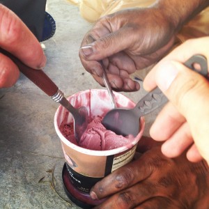 Sorvete de aniversário