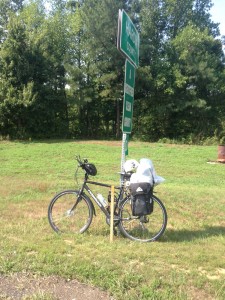 Bike em dois fusos horários