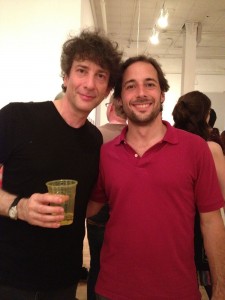 Neil Gaiman e Marcio Caparica