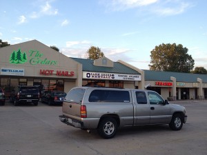 Shopping area in Clinton, MO