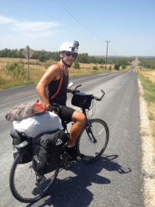 Marcio Caparica na estrada
