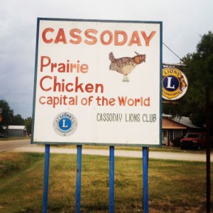 Cassoday, Prairie Chicken capital of the world Cassoday, Prairie Chicken capital of the world