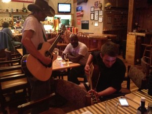 Jam session no bar