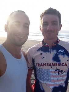 Me, Lewis, Pacific Ocean